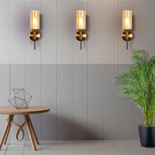 Image of Wall Lamp Chandelier Pendant Light, Home Decor for Bedroom, Living Room, Hallway, Cafe, Hotel, Restaurant (Luster Wall LAMP with LED Bulb Pack of 1)