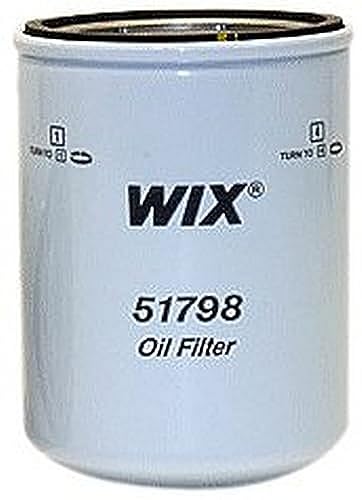 WIX 51798 Oil Filter Replacement, Built for Synthetic and High Mileage Oil - Compatible with Case/IH, Caterpillar, Detroit Diesel Engines, Hitachi Excavators, Isuzu H.D. and Mitsubishi Trucks