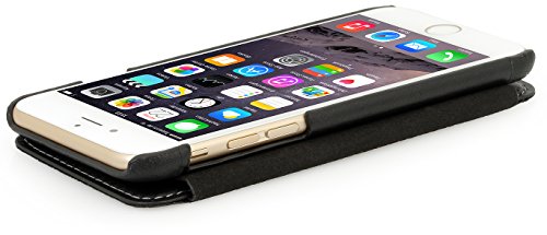 StilGut Book Type Case, Custodia in Vera Pelle a