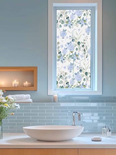 Vinilo Decorativo Adhesivo para Ventana 17x78 pulgadas Blanco miniatura 5