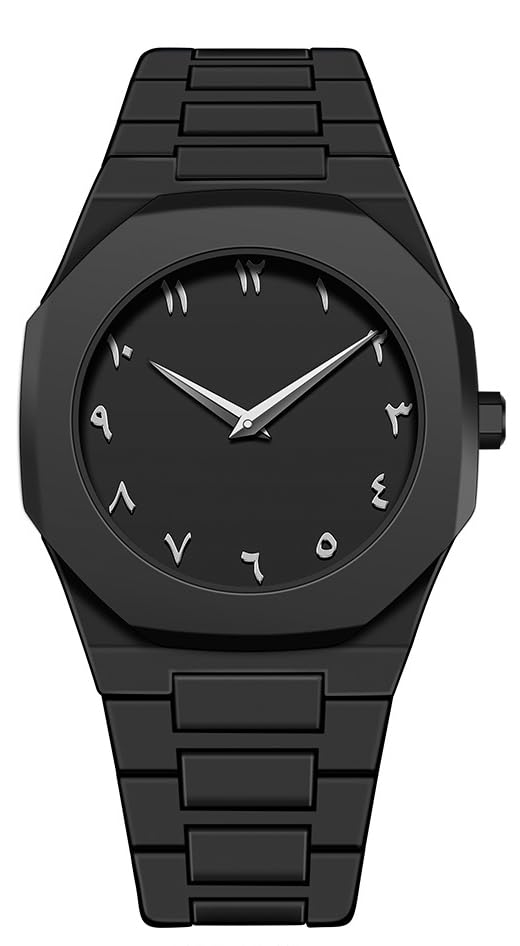 FANMISMen's Anime-Inspired Fashion Sketch Wristwatch Minimalist Creative Wormhole Design Stylish and Durable Timepiece for Men's Sports Watch