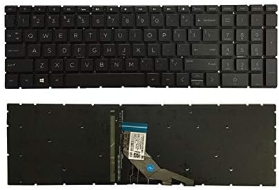 New US Black English Backlit Laptop Keyboard (Without palmrest) Replacement for HP Envy 15-CP 15Z-CP000 15-CP0008CA 15-CP0010CA 15-CP0013NR 15-CP0053CL 15-CP0086NR Light Backlight