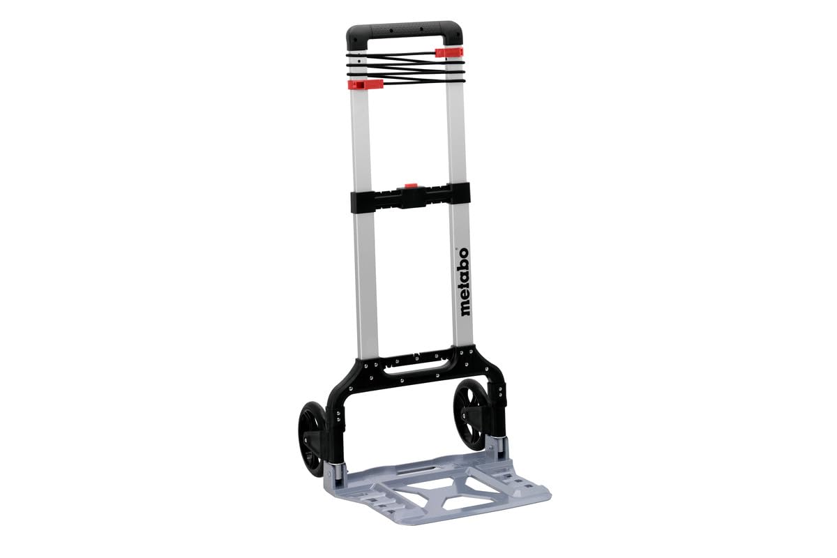 metaBO X Trolley plateforme roulante avec fixations de sécurité pour coffrets