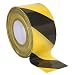 Produktbild Sealey BTBY 80 mm x 100 m schwarz / gelbes nicht klebendes Warnschutzband