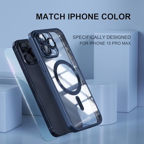 Image of Misea Magnetic for iPhone 15 Pro Max Case Compatible with MagSafe