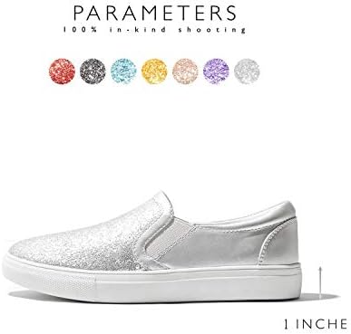 sparkly slip ons