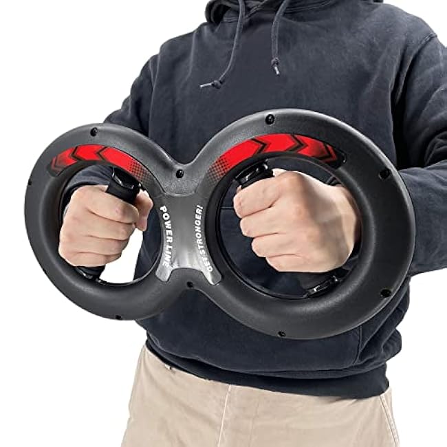 Gespann Multifunctional 8 Shape Twister Arm Exerciser Home Gym Workout Equipment Forearm Strengthener Hand and Wrist Strength Trainer