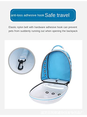 Mochila para porquinho-da-índia, bolsa panorâmica respirável para animais de estimação, cápsula espa