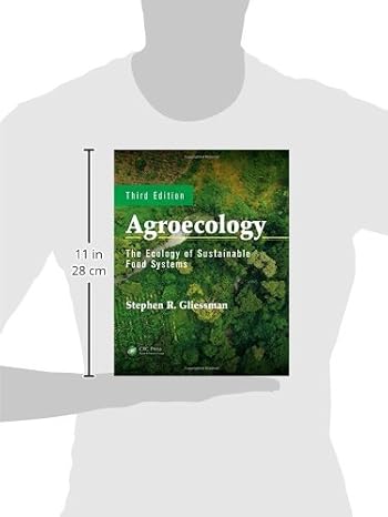 Agroecology (Advances in Agroecology)