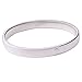 Produktbild HENGSONG 2 Stück Damen Herren Hemd Ärmelhalter Sleeve Holders Anti Rutsch Armband Elastisch Bracelet für Langarm Shirt Bluse Kleidung Zubehör (Silber A)