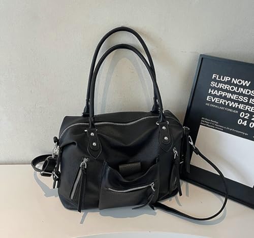 Trendy Fashion Tote Purses and Crossbody bags for Women Casual Large Hobo Shoulder Bags Multi-Pocket Handbag2