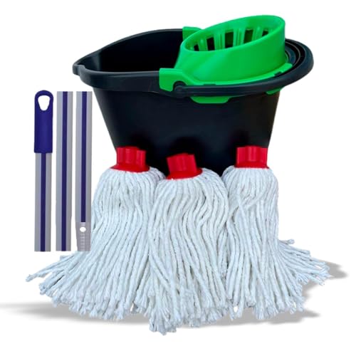 Fregonas con Cubo y Palo