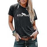 Horse Lover T-Shirt Women Western Shirts Horse Gifts for Girls Western Graphic Tees Casual Short Sle