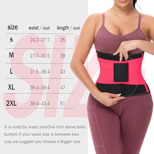 image for VENUZOR Waist Trainer Belt for Women - Waist Cincher Trimmer - Slimmin