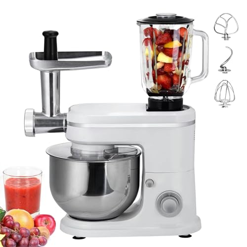 Juicing Blending Cooking Machine - Blender with Meat Mincing and Juice Extraction for Pate, Drinks, Meet, Vegetables