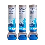 Bama Trainer Fresh Schuh Deo Set (3 x 100ml) – hygienische, antibakterielle Frische, transparentes Schuhspray für Sport-, Arbeits- und Freizeitschuhe