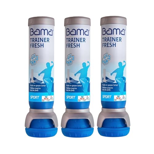 Dezodorant Odświeżający do Butów - Neutralizujący Zapachy Spray do Butów, Zapewniający Higienę i Świeżość, Zestawy 3x 100ml - BAMA