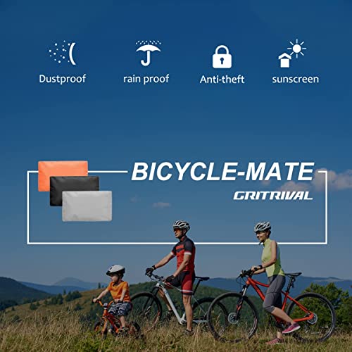 Gritrival Bike Covers Outdoor Storage Waterproof It Has Three Colors And Two Sizes The Bicycle Cover Is Equipped With A Bike Rack Chain Lock #TOP5