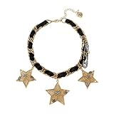 Betsey Johnson Celestial Statement Necklace, Crystal, (374163GLD111)