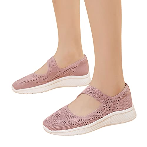Chaussures de jogging légères blanches pour femme pour marcher sans contrainte