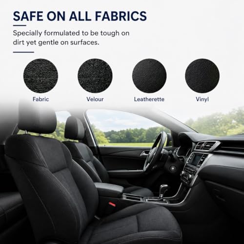 Image of CAR SAAZ Car & Bike Polish Combo | Complete Vehicle Care & Detailing Combo (4X100 ML) | Includes: Exterior Polish, Leather Vinyl & Dashboard Polish, Upholstery Cleaner, Tyre Shiner + 4 Applicators