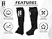 RIMSports Muay Thai Shin Guards Kickboxing Premium MMA Shin Guards and Shin Pads Ideal Shin Guard for MMA, Wrestling, Sparring, Muay Thai, Kickboxing & Karate (Black, S/M)