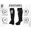RIMSports-Muay-Thai-Shin-Guards-Kickboxing-Premium-MMA-Shin-Guards-and-Shin-Pads-Ideal-Shin-Guard-for-Shin-Protection-Wrestling-Sparring-Muay-Thai-Kickboxing-Karate RIMSports Muay Thai Shin Guards Kickboxing Premium MMA Shin Guards and Shin Pads Ideal Shin Guard for MMA, Wrestling, Sparring, Muay Thai, Kickboxing & Karate (Black, S/M)
