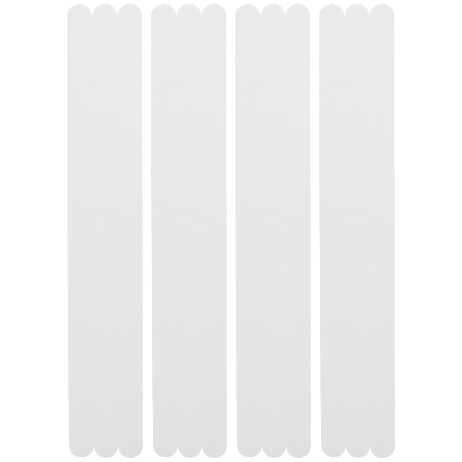 SOLUSTRE 12 pièces Bandes Antidérapantes Peva pour Salle de Bain et Escaliers Autocollants Dérapants Imperméables pour Sécuriser Surfaces Glissantes