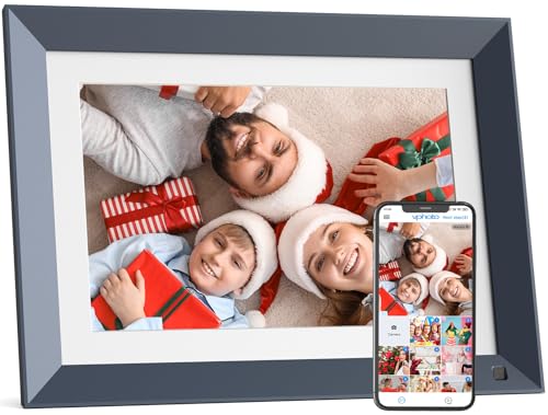 Cadre photo numérique tactile 1920x1200 pour libérer l'espace de votre téléphone et l'afficher au mur