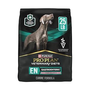 Pro Plan Veterinary Diets Purina EN Gastroenteric Fiber Balance Canine Formula Dog Food Dry – 25 lb. Bag