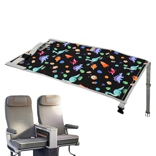 MWZBTG Lettino Bambini Aereo | Letto da Viaggio Bimbi,Culla Pieghevole Con Poggiapiedi Traspirante Per Dormire Giocare Viaggiare In Aereo Notturno