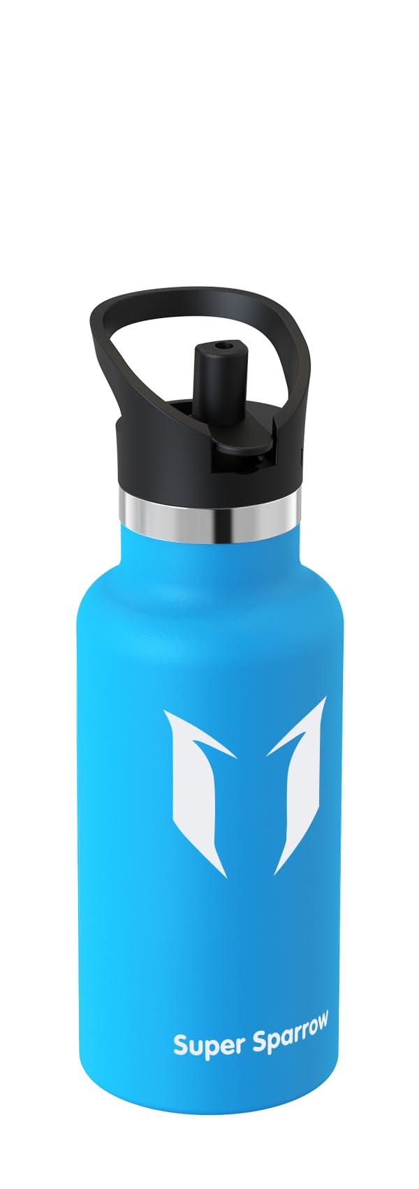 Super Sparrow Borraccia Termica, Ultraleggero Acciaio Inox 18/10 Bottiglia Termica - 350ml, 500ml, 750ml - Senza BPA Borracce, Borraccia Bambini per Scuola, Sport, Campeggio, Yoga, Palestra, Ciclismo