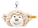 Steiff 112546 Ciondolo originale di peluche Bingo AFFE, morbido cuddly Friends, circa 7 cm, peluche con bottone nell'orecchio, per bambini dalla nascita, beige