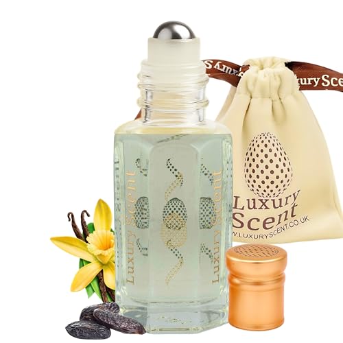 Aceite clásico de perfume en polvo blanco con aroma de musky...