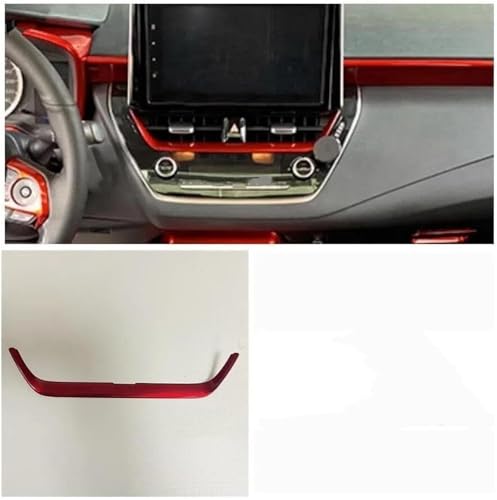 Pegatina de consola central y embellecedor de ventilación para Toyota Corolla 2