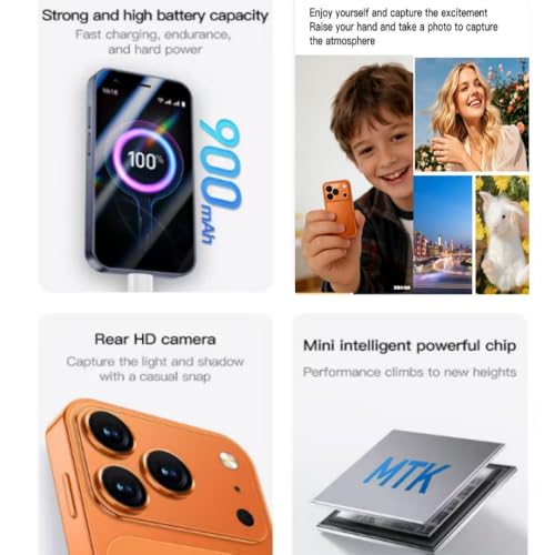 Déverrouillage de téléphone enfant mini smartphone 3G Android compact dual SIM - 5