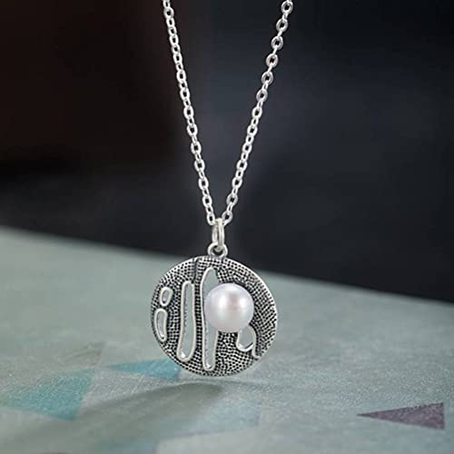 Collier de perle creux vintage argent pour sublimer vos soirées - 7