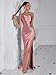 ADYCE Formal Dresses for Women Cocktail Wedding Guest Satin One Shoulder Maxi Party Prom Sexy Corset Bodycon Evening Gowns (US, Alpha, Large, Regular, Regular, Bright Pink)