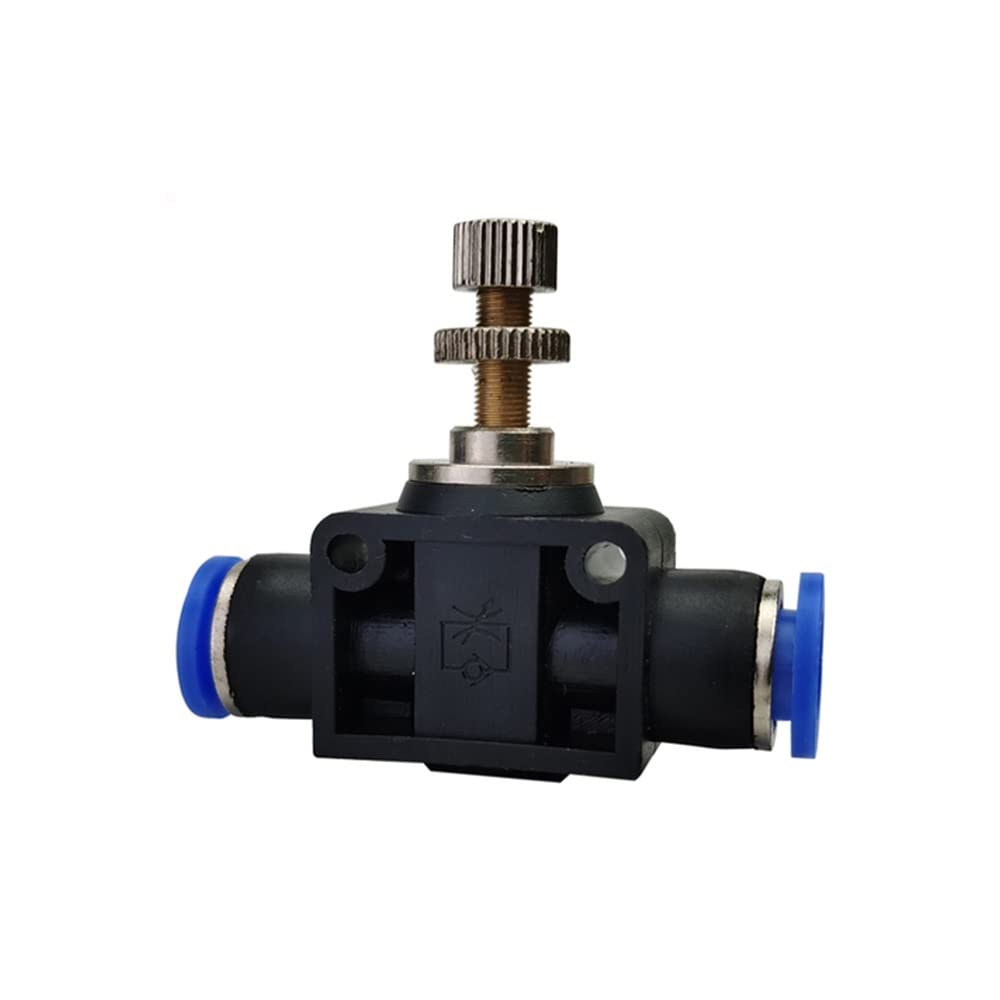 ezqnirk 10PCS Pneumatic Fitting connectors Direct Thrust Plastic Hose Quick couplings,LSA,Use 10mm Hose