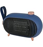Metkiio Space Heater &ndash; Portable Mini Heater for Home and Office &ndash; Energy-Efficient Small Space He...