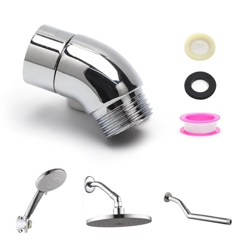 TMZELOA Adaptateur de Douchette à 135 ° Coude 1/2