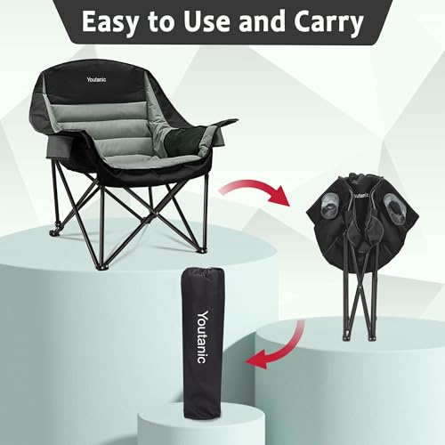 Youtanic Oversized Camping Chair YX04-006-GRAY-B の商品画像 5
