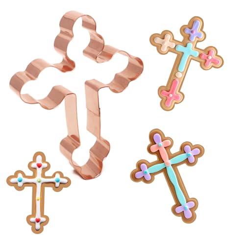 St. Nicholas's Cross Cookie Cutter 4.5 Inch Handcrafted in USA by The Fussy Pup