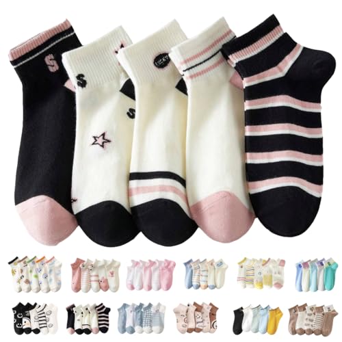 Image of Women's and Girls Cotton Ankle Length Socks