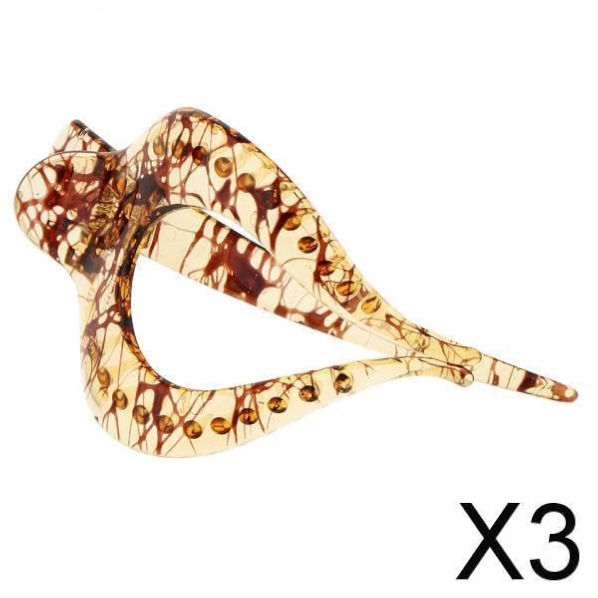 Large Heart Shaped Acrylic Hair Claw Clip, Elegant Accessory