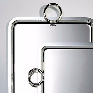 Amazon.com: Christofle Vertigo Silver Plated Extra Large Tray with