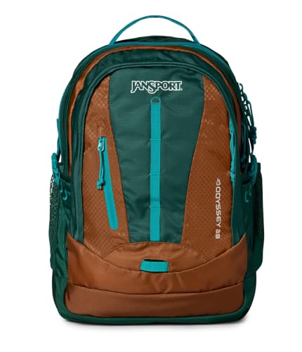 Image of JanSport 39L Odyssey Backpack - 15 Inch Laptop Sleeve, Vintage Army Green