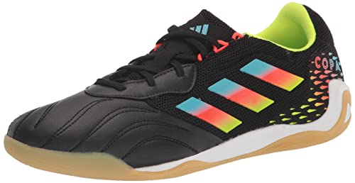 Adidas Unissex adulto Copa Sense.3 Indoor Sala, Preto/Ciano brilhante/Amarelo Solar Team, 43
