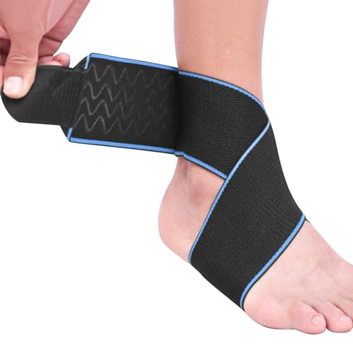Eckerdromk Cavigliera Sportiva per Distorsione, Cavigliera Ortopedica, Tutore Caviglia Distorsione, Fascia Elastica Caviglia, Supporto per Infortuni Alla Caviglia, Compressione Cavigliera Sportiva