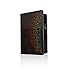 Mymazn Holographic Glitter Serving Book Waitress Wallet Waiter Book Organizer for Guest Check Book Restaurant Server Pad, Glitter Black